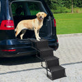 The Fellie Foldable Dog Ramp – Adjustable Non-Slip Pet Steps for Cars & Beds – 80kg Capacity
