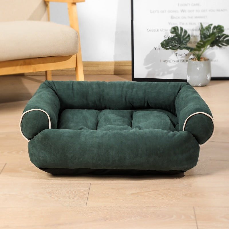 Plush Dog Sofa Bed – 9 Colours, Sizes S–5XL