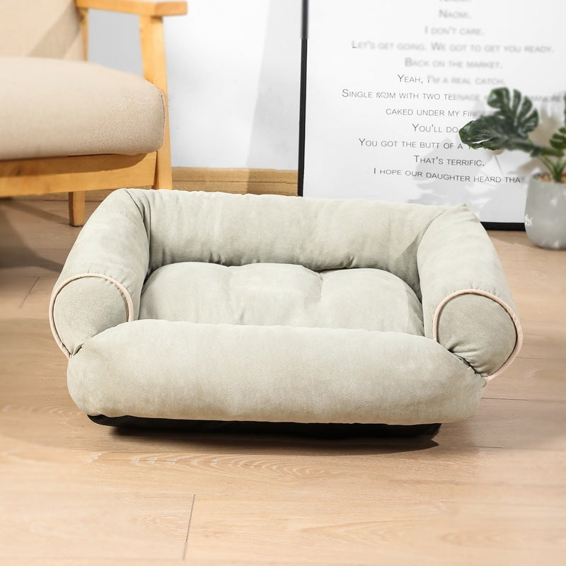 Plush Dog Sofa Bed – 9 Colours, Sizes S–5XL