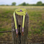 Lemon & Lilac – Waterproof BioThane© Hands-Free Dog Training Lead
