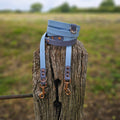 Pastel Blue & Grey – Waterproof BioThane© Hands-Free Dog Training Lead