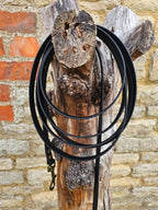 Black - Waterproof BioThane© Dog Long Line Lead