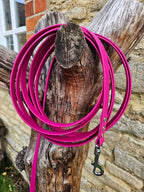 Magenta – Waterproof BioThane© Dog Long Line Lead