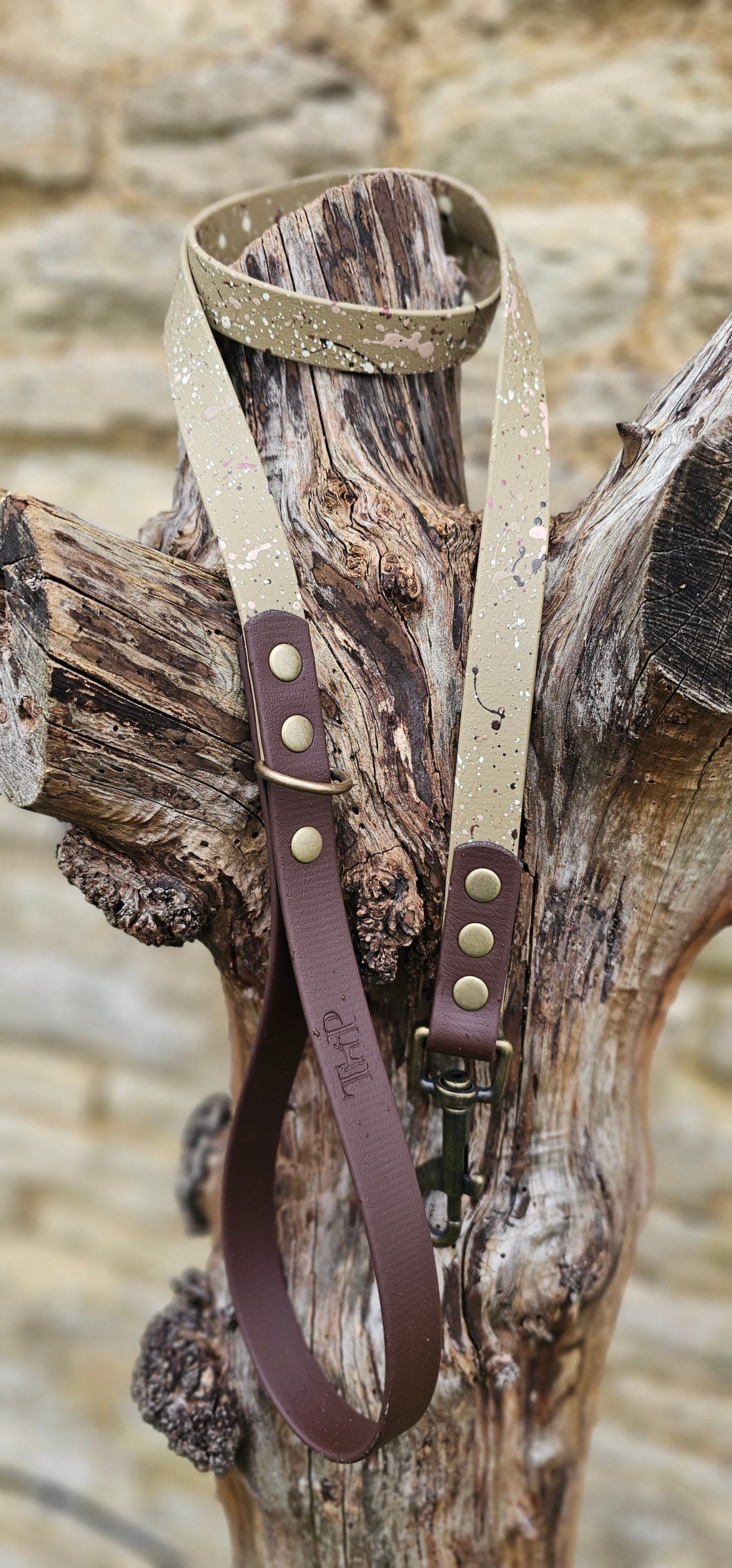 Waterproof BioThane© Splatter Dog Lead - Canyon Trail
