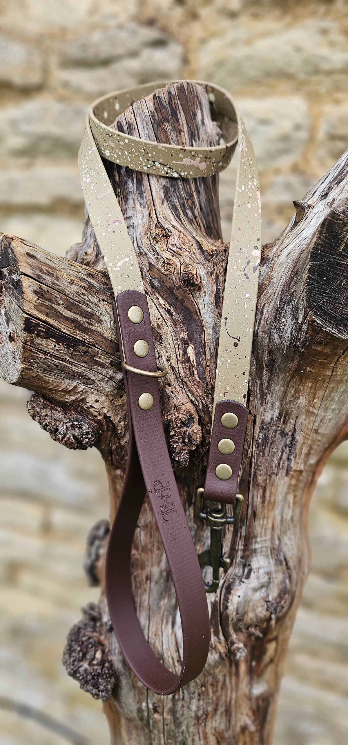 Waterproof BioThane© Splatter Dog Lead - Canyon Trail