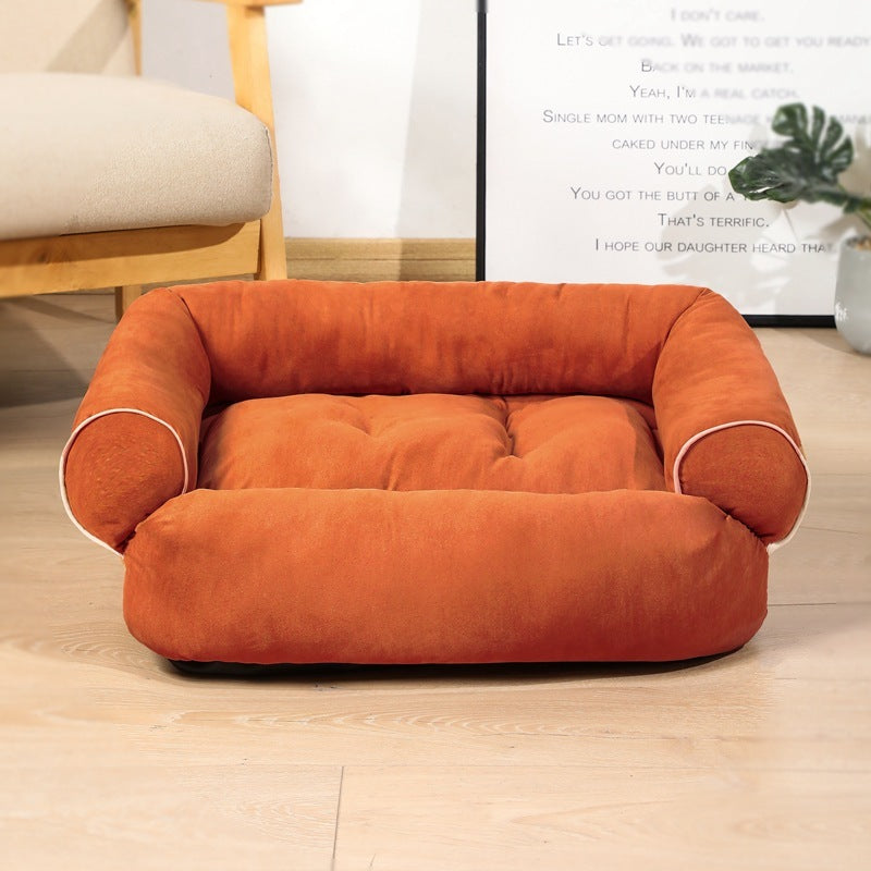 Plush Dog Sofa Bed – 9 Colours, Sizes S–5XL