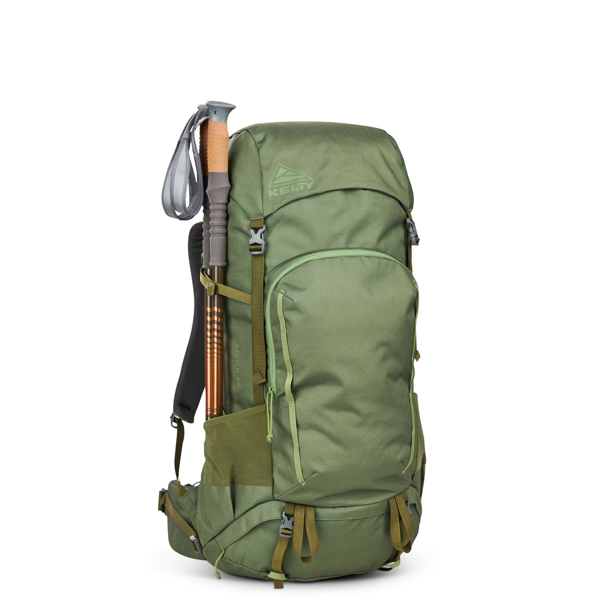 Kelty Asher 55L Rucksack - Winter Moss