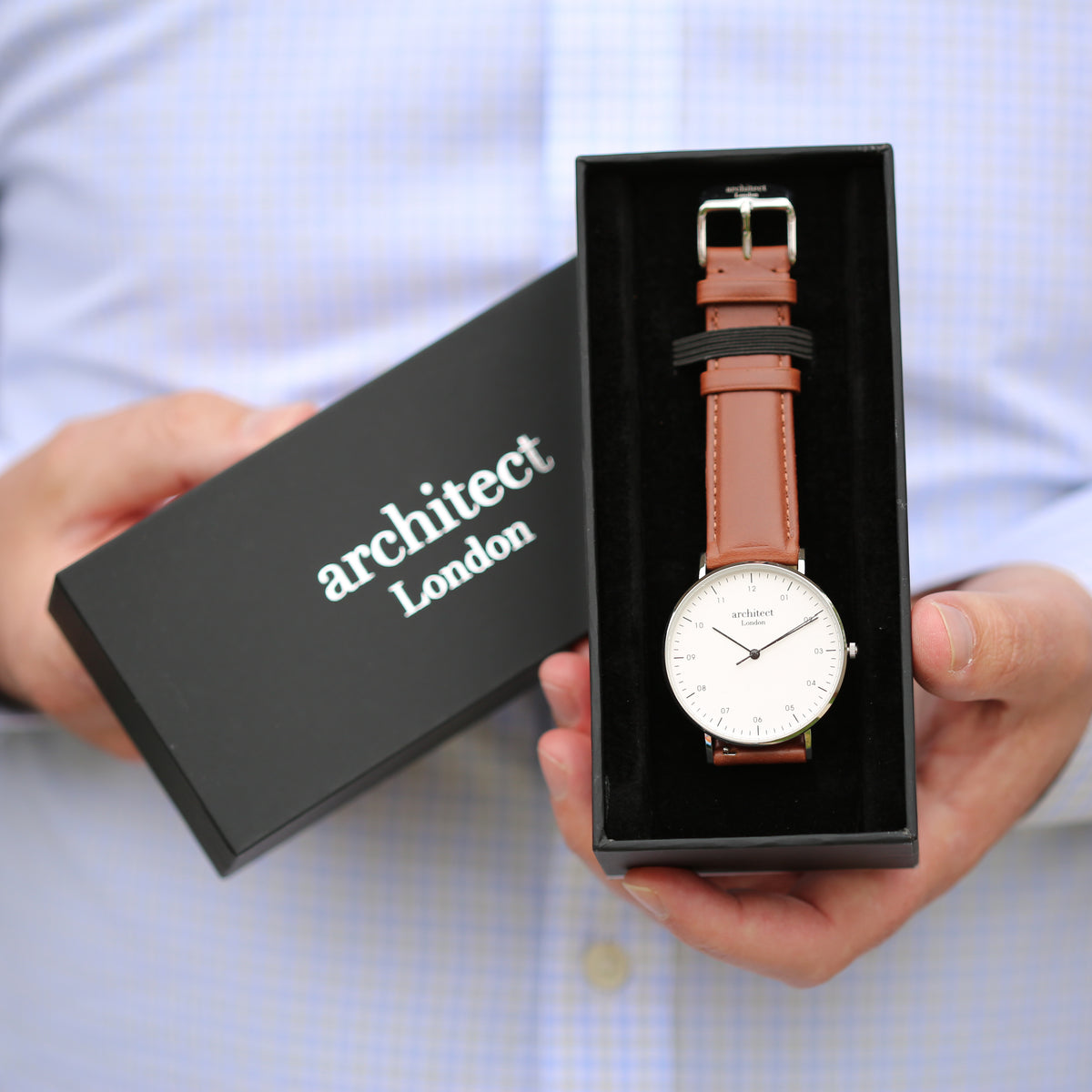 Personalised Men’s Architect Zephyr Watch – Custom Engraving