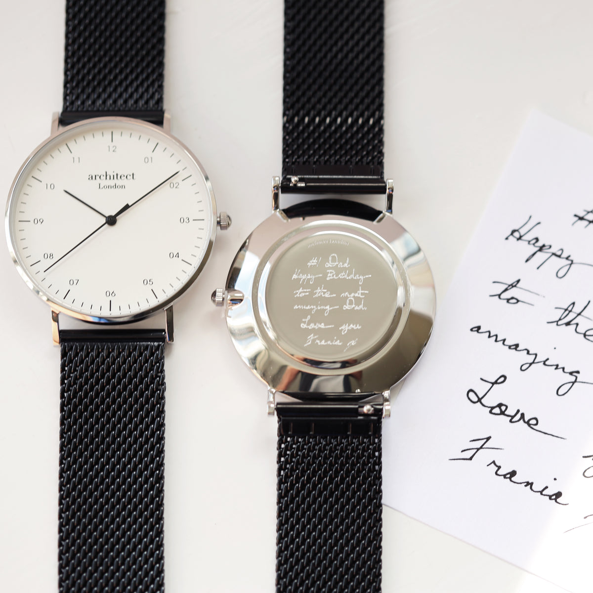 Personalised Men’s Architect Zephyr Watch – Custom Engraving