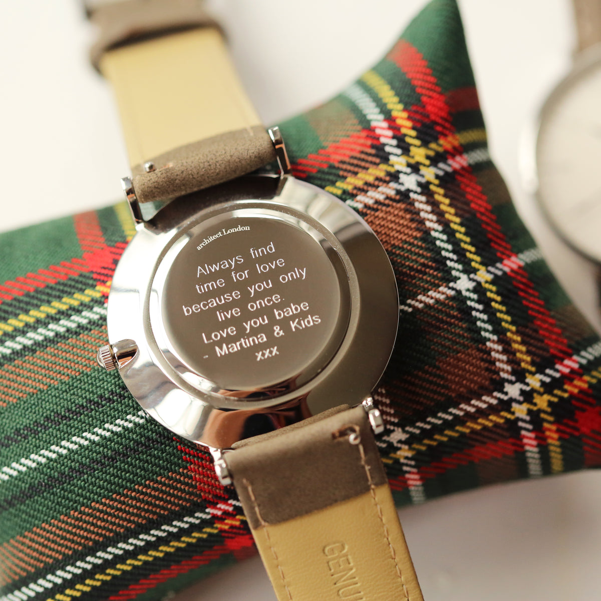 Personalised Men’s Architect Zephyr Watch – Custom Engraving