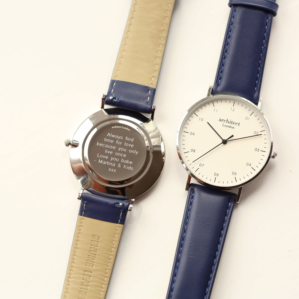 Personalised Men’s Architect Zephyr Watch – Custom Engraving