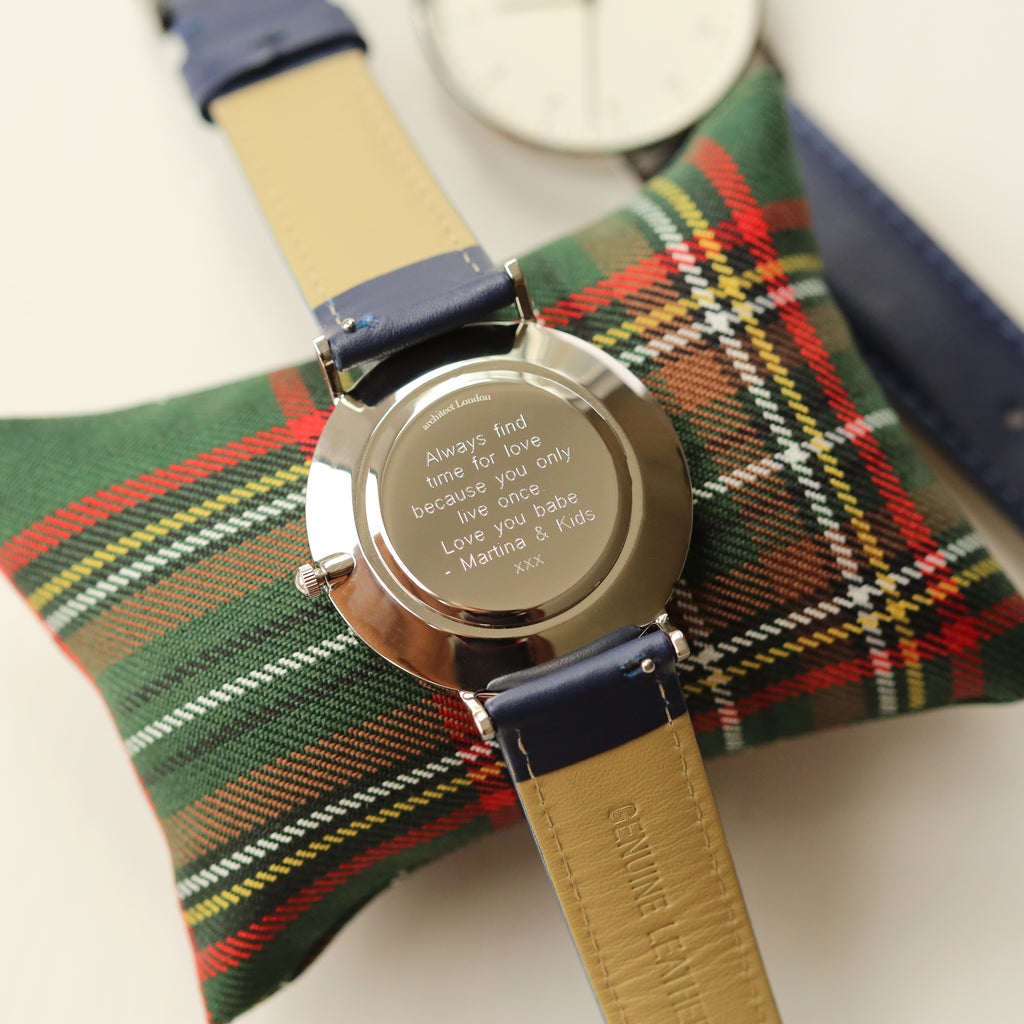Personalised Men’s Architect Zephyr Watch – Custom Engraving