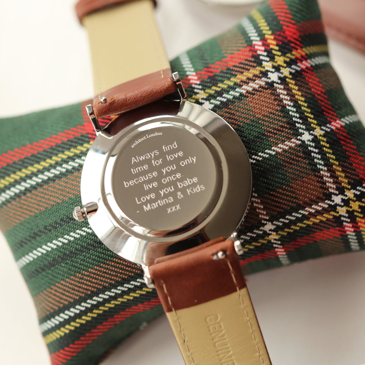 Personalised Men’s Architect Zephyr Watch – Custom Engraving