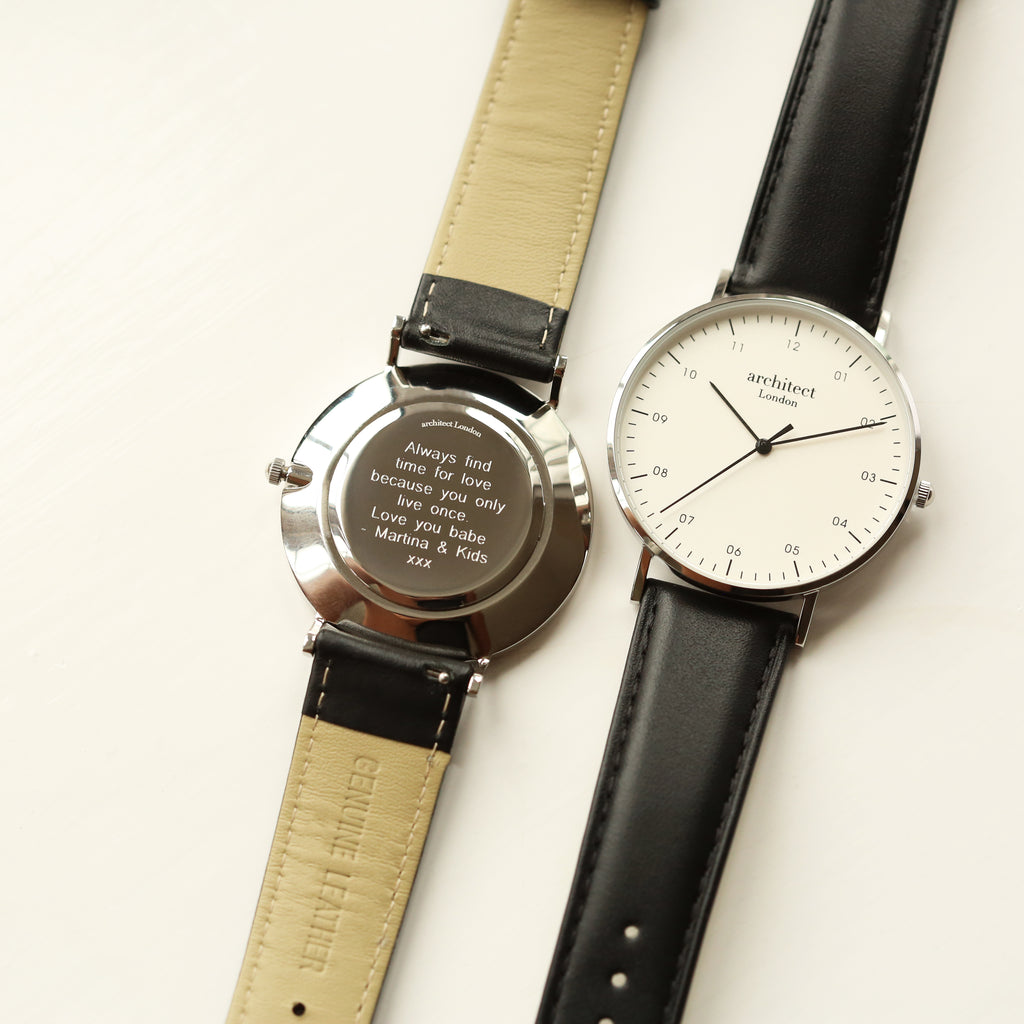 Personalised Men’s Architect Zephyr Watch – Custom Engraving