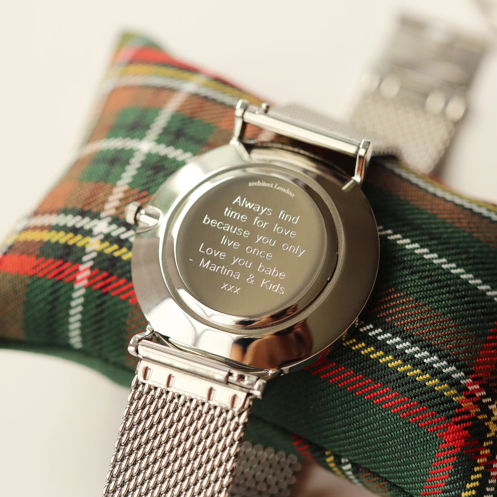 Personalised Men’s Architect Zephyr Watch – Custom Engraving