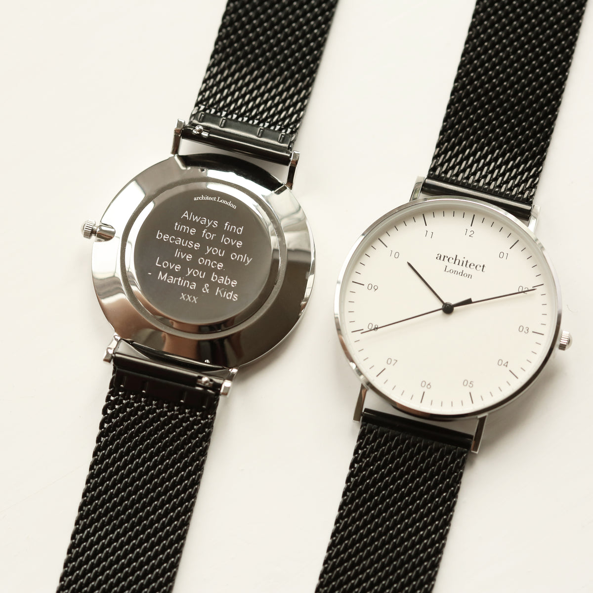 Personalised Men’s Architect Zephyr Watch – Custom Engraving
