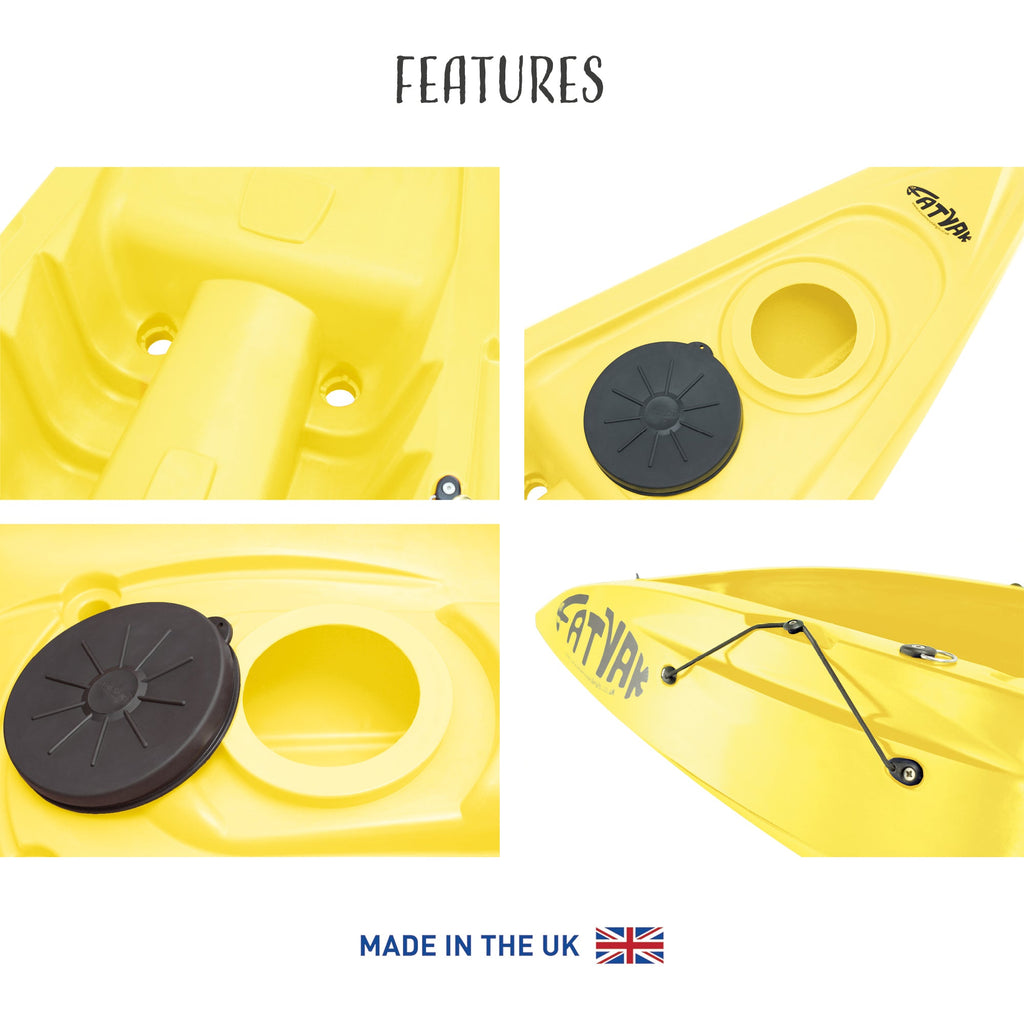Kaafu Solo Kayak – Yellow