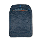 Kelty Tru.Comfort Doublewide 20°F (-7°C) Synthetic 2-Person Sleeping Bag - One Size - Pageant Blue/Hiker