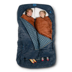 Kelty Tru.Comfort Doublewide 20°F (-7°C) Synthetic 2-Person Sleeping Bag - One Size - Pageant Blue/Hiker