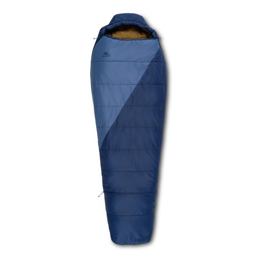 Kelty Cosmic Synthetic 20°F (-7°C) Sleeping Bag - Long - Pageant Blue/Bering Sea