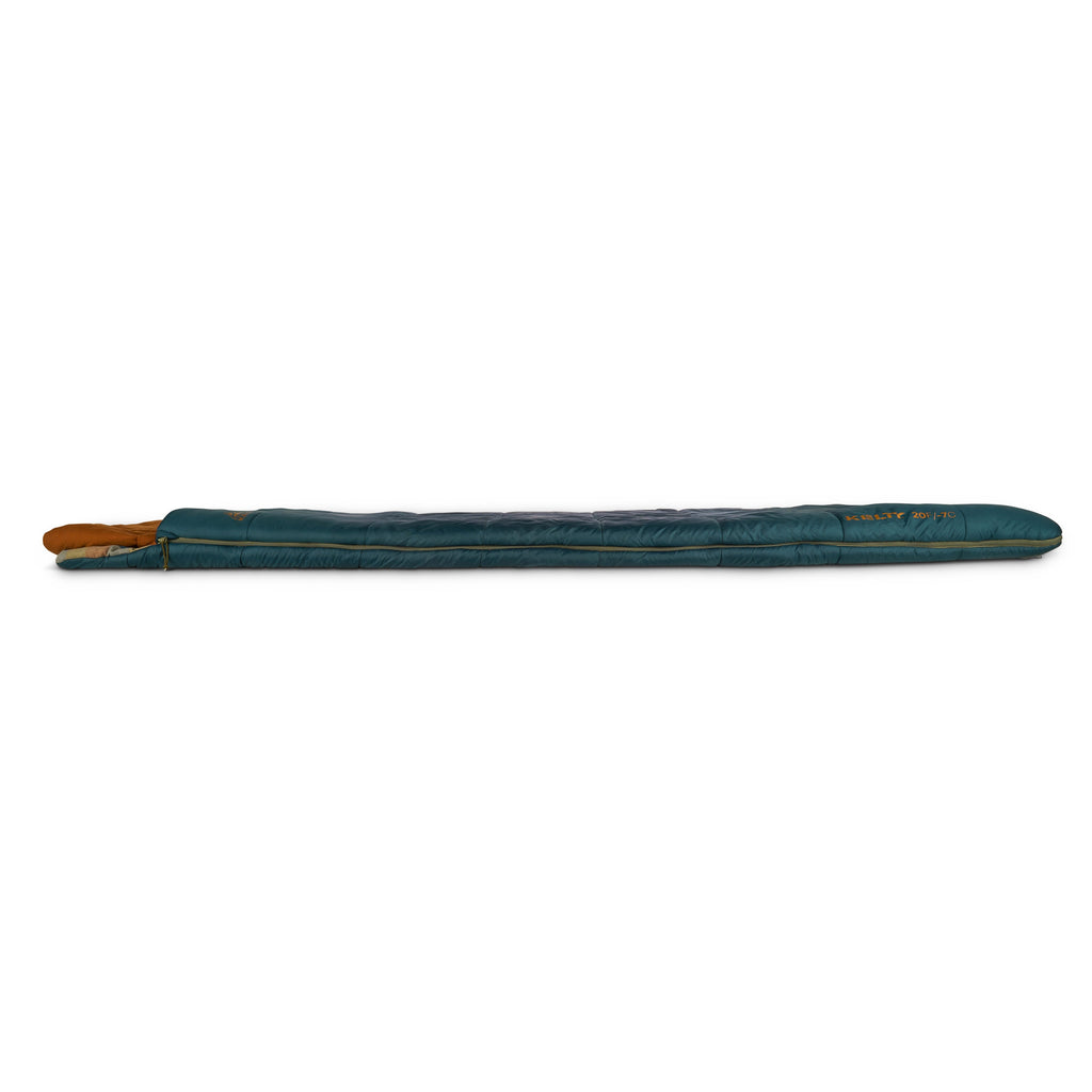 Kelty Wayback 20°F (-7°C) Synthetic Sleeping Bag - One Size - Reflecting Pond