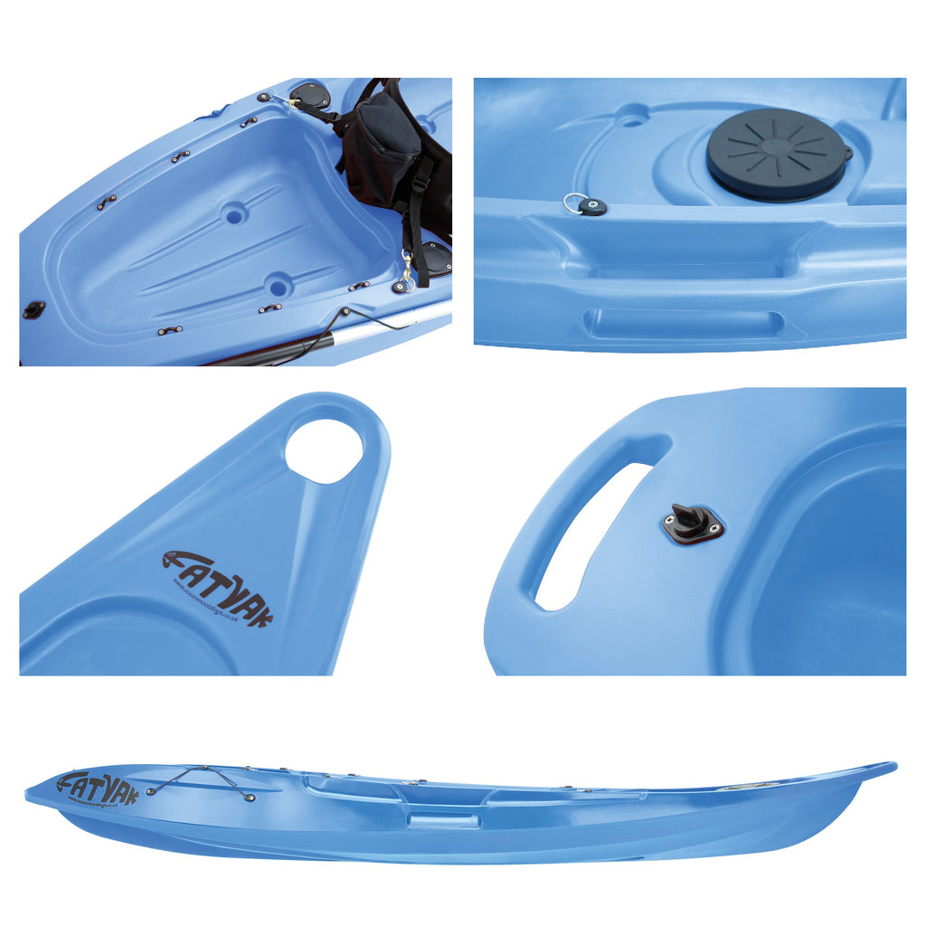 Kaafu Solo Kayak – Blue