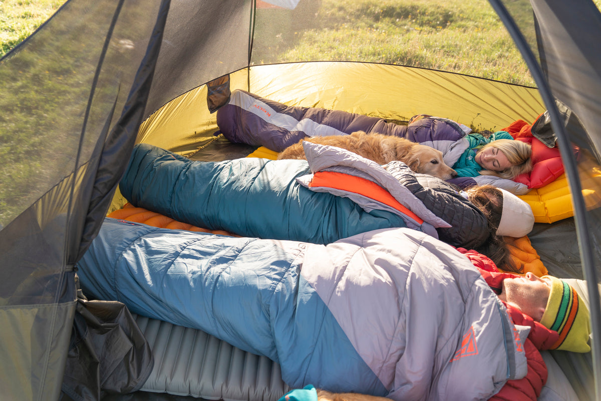 Kelty Grand Mesa 4 Person Tent - Beluga/Golden Oak