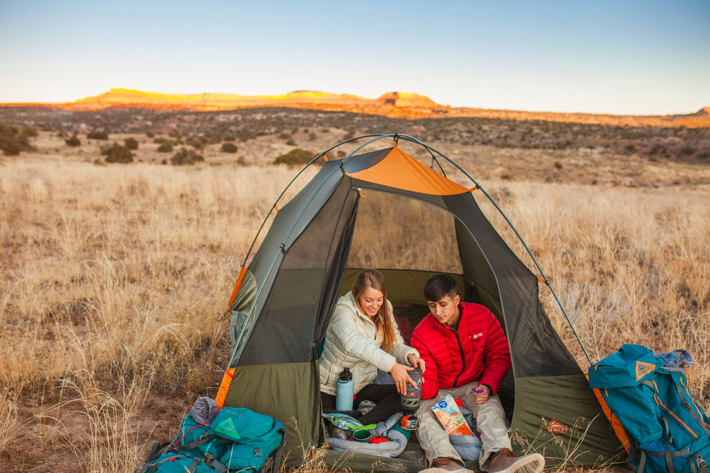 Kelty Grand Mesa 4 Person Tent - Beluga/Golden Oak