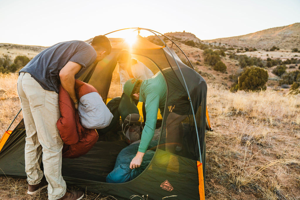 Kelty Grand Mesa 4 Person Tent - Beluga/Golden Oak