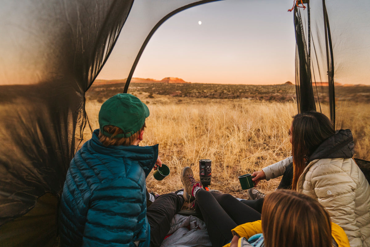 Kelty Grand Mesa 4 Person Tent - Beluga/Golden Oak