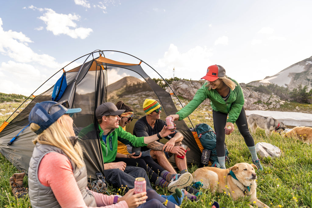 Kelty Grand Mesa 4 Person Tent - Beluga/Golden Oak