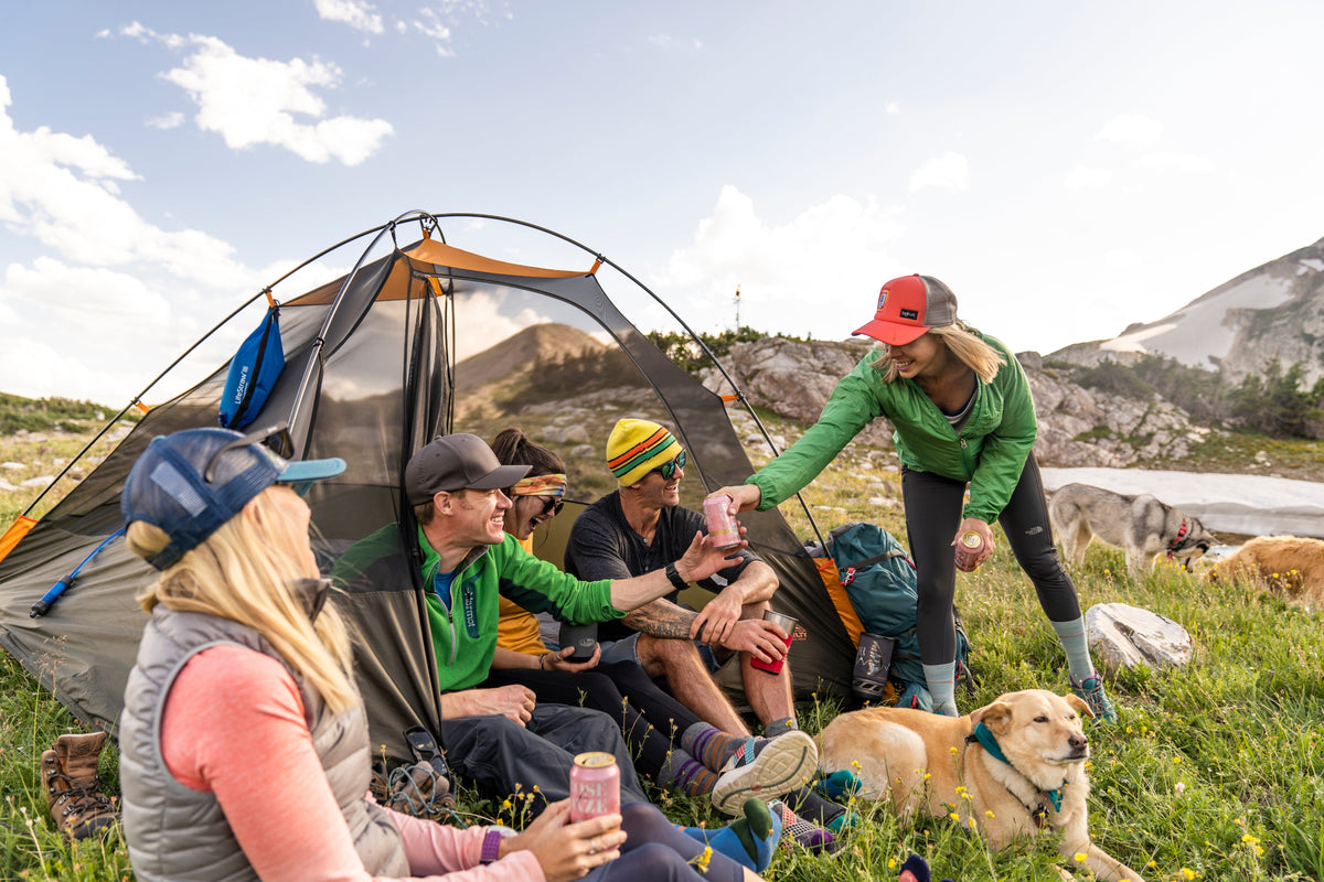 Kelty Grand Mesa 4 Person Tent - Beluga/Golden Oak