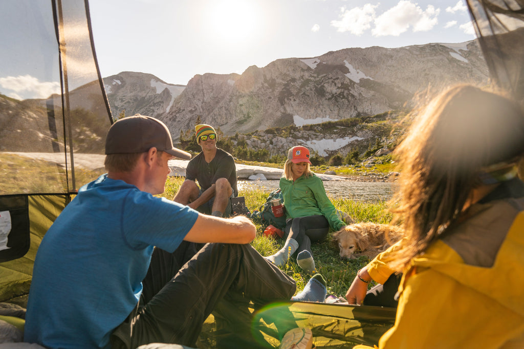 Kelty Grand Mesa 4 Person Tent - Beluga/Golden Oak
