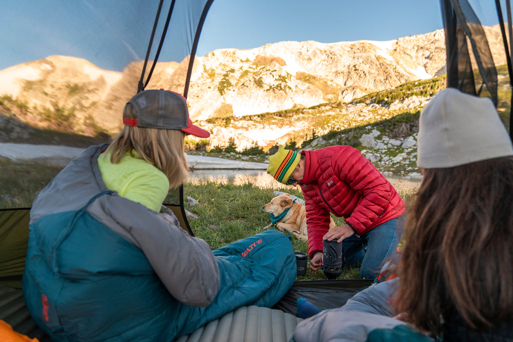 Kelty Grand Mesa 4 Person Tent - Beluga/Golden Oak