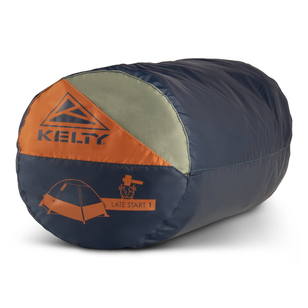Kelty Late Start 1 Person Tent - Sea Spray/Pageant Blue