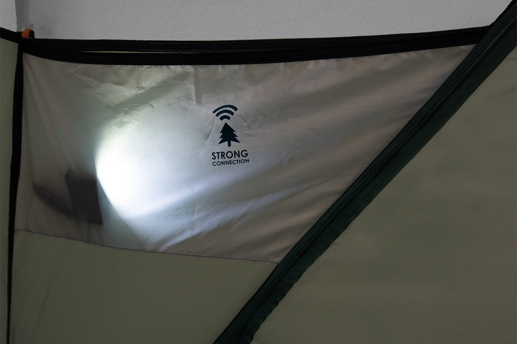 Kelty Wireless 4 Person Tent - Malachite/Golden Oak