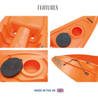 Kaafu Solo Fishing Kayak – Orange Complete Package