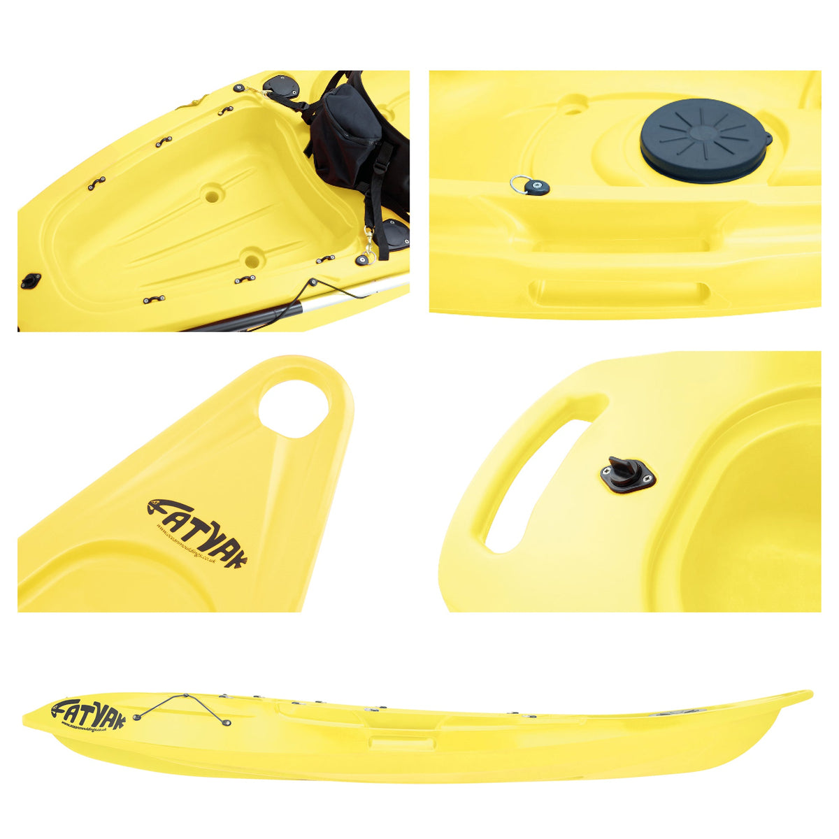 Kaafu Solo Kayak – Yellow