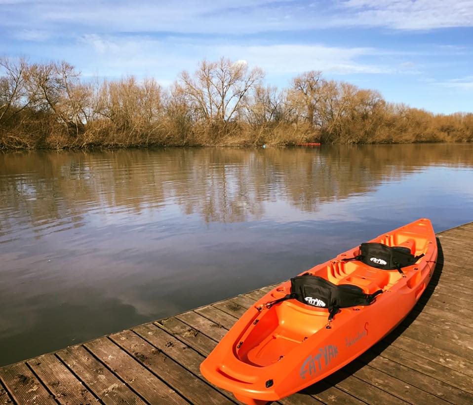 Mahee Tandem Kayak – Orange Complete Package