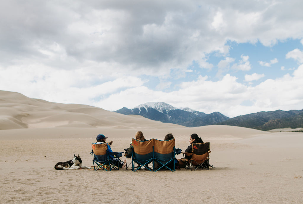 Kelty Low Loveseat Double Camping Chair — Dill / Duffle