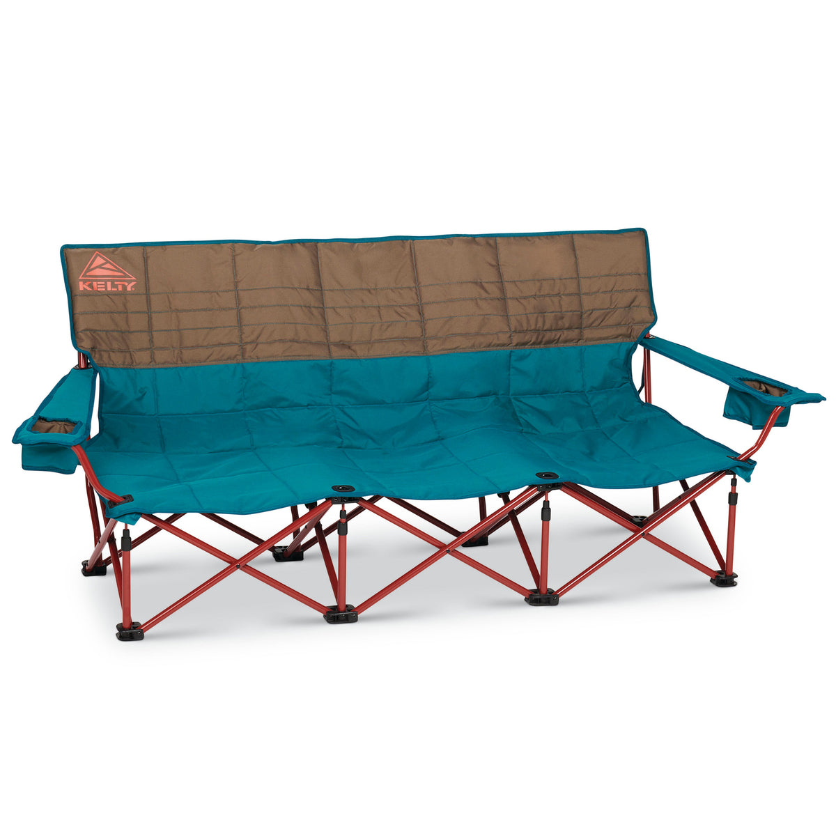 Kelty Lowdown Three-Seater Camping Couch — Deep Lake / Fallen Rock