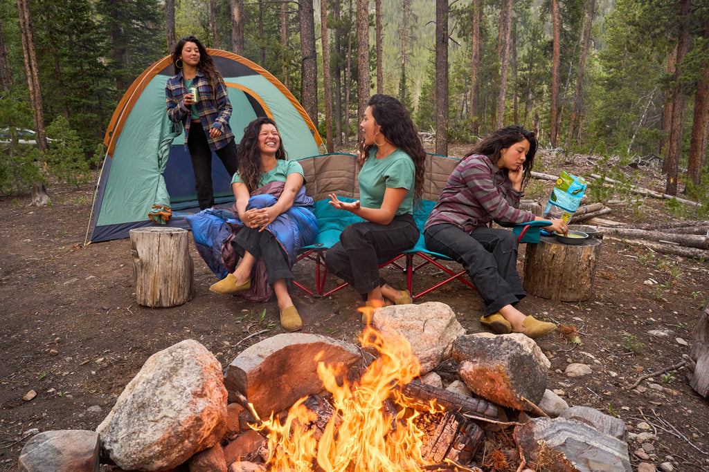 Kelty Lowdown Three-Seater Camping Couch — Deep Lake / Fallen Rock