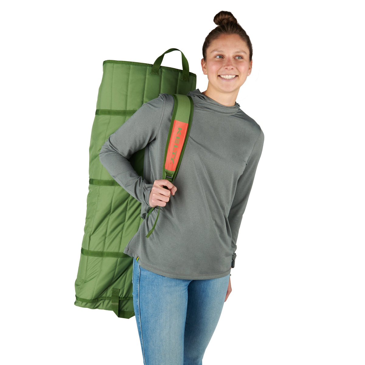 Kelty Lowdown Three-Seater Camping Couch — Dill / Duffle