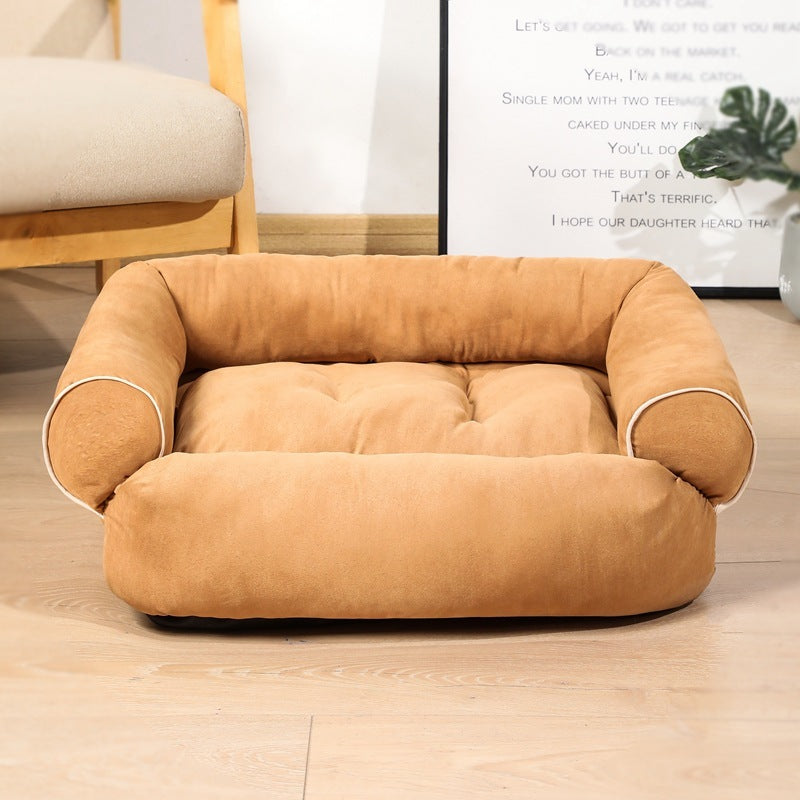 Plush Dog Sofa Bed – 9 Colours, Sizes S–5XL