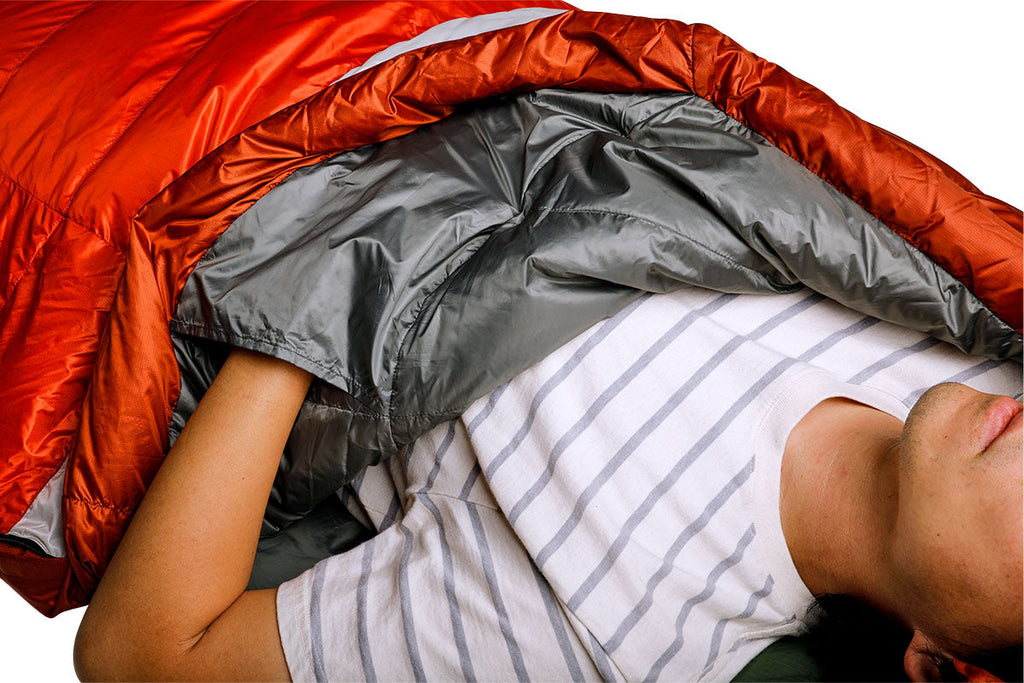 Sierra Designs Get Down 35°F (-3°C) 550-Fill DriDown Sleeping Bag - Regular - Red