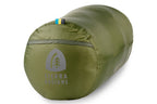Sierra Designs Get Down 20°F (-7°C) 550-Fill DriDown Sleeping Bag - Long - Green/White