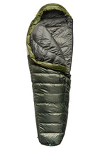 Sierra Designs Get Down 20°F (-7°C) 550-Fill DriDown Sleeping Bag - Regular - Green/White