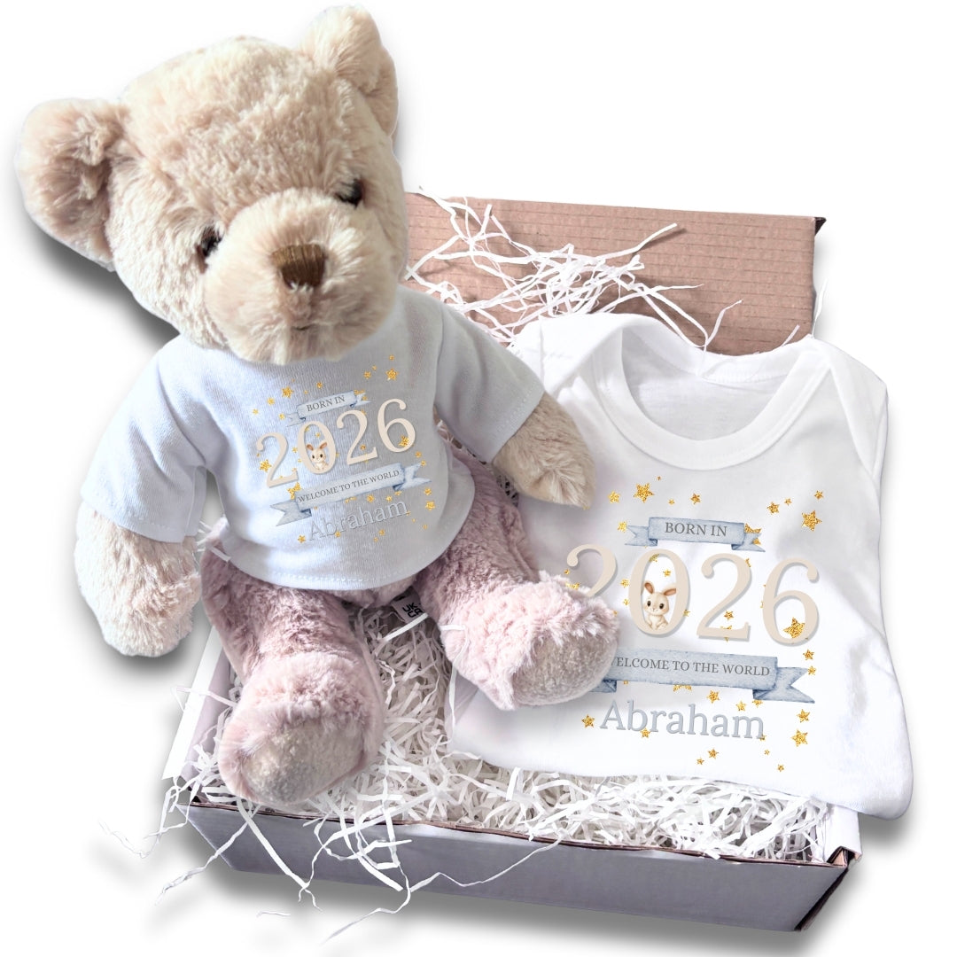 Personalised Welcome to the World 2026 Baby Gift Box