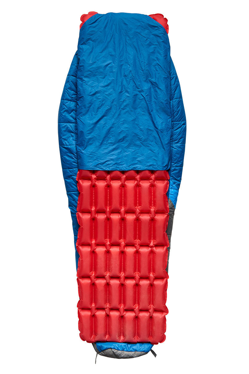 Sierra Designs Night Cap 20°F (-7°C) Synthetic Sleeping Bag - Long - Moroccan Blue