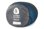 Sierra Designs Night Cap 20°F (-7°C) Synthetic Sleeping Bag - Long - Moroccan Blue